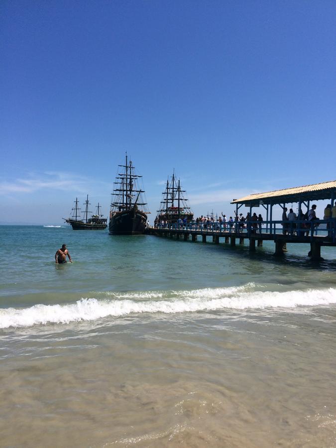 Lindo Apto, 50Metros Do Mar, Ideal Para Familias Florianopolis Luaran gambar